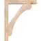 Ekena Millwork Legacy Block Smooth Bracket w/ Offset Brace, Douglas Fir, 5 1/2"W x 30"D x 38"H BKT0604X30X38LEC05SDF - alternate 3
